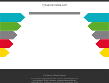 Tablet Screenshot of nycokerewards.com